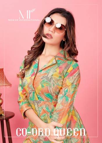 CO-ORD QUEEN BY MOKSH CHANDERI EXPORT  MANUFACTURER IN INDIA	